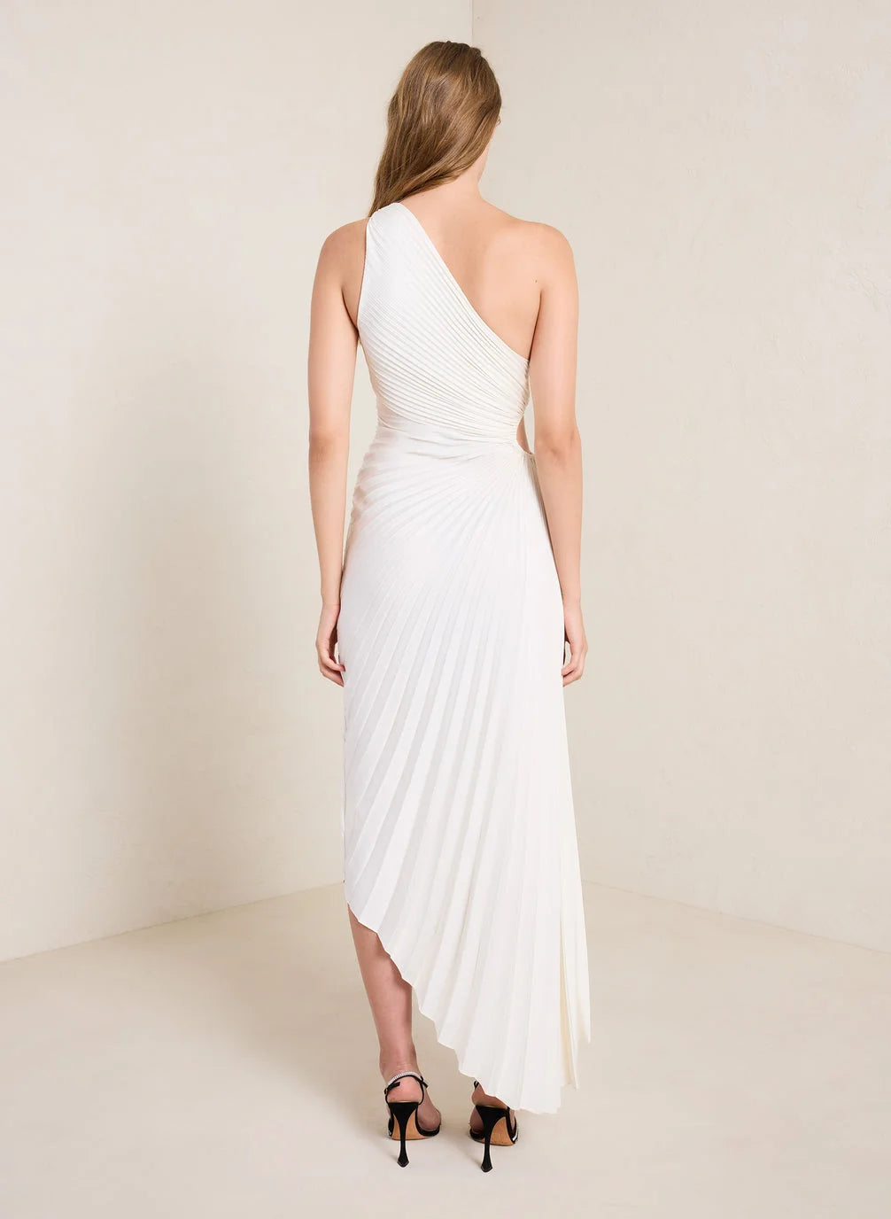 Versatile women's long flowy maxi dress for elegant summer, spring, and casual wear.