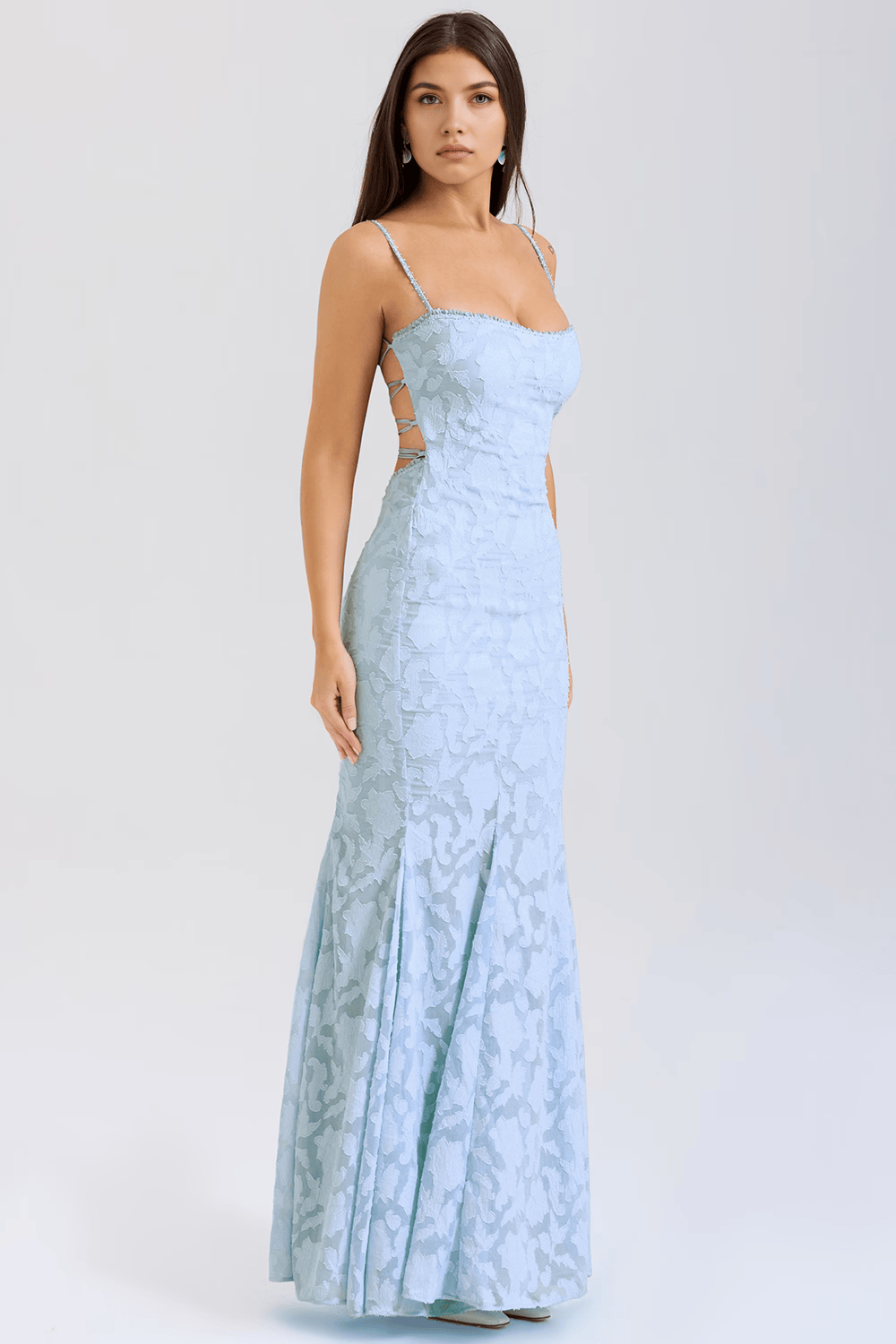 Comfortable women's maxi dress, ideal for beach vacations and warm weather.