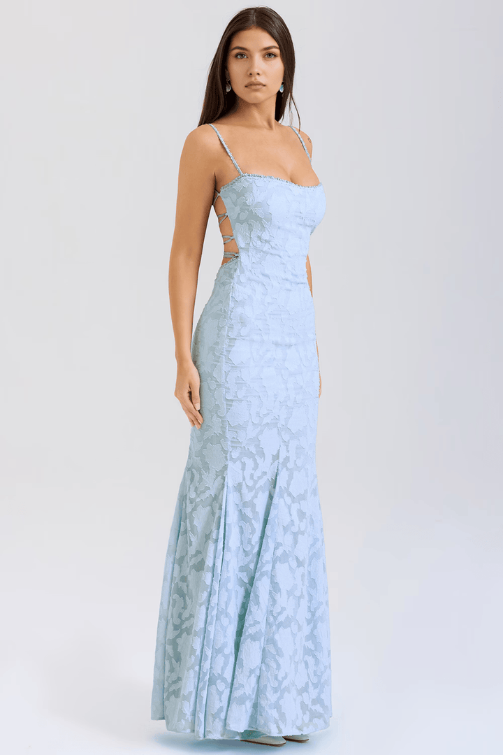 Comfortable women's maxi dress, ideal for beach vacations and warm weather.
