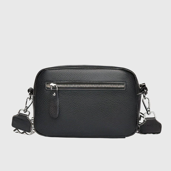 Smooth leather shoulder bag for women, a stylish & practical daily essential handbag.