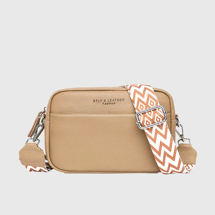 Premium leather shoulder & crossbody bag for women, a stylish, versatile daily fashion accessory.