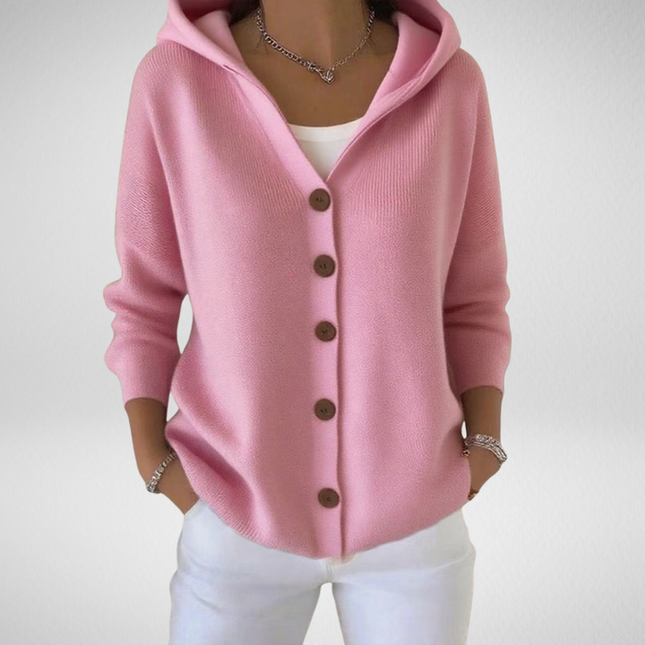 Elegant women's lightweight cardigan, perfect for stylish layering & all-season comfort. Chic everyday wear.