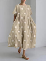 Floral Brown