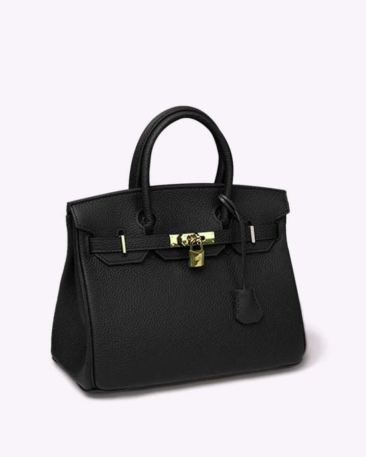 Stylish women's luxury tote handbag, an elegant accessory for professional work environments and travel.