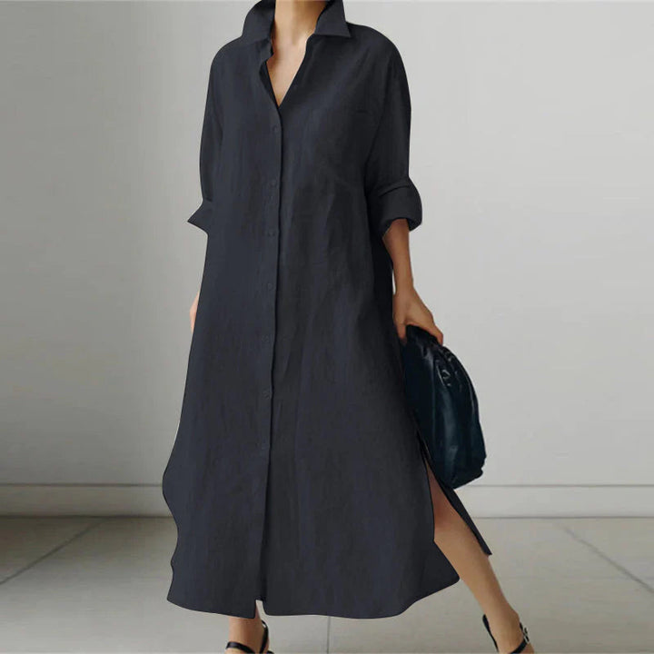 Stylish women's sleeveless maxi summer dress, featuring a flowing long silhouette, perfect for casual or evening wear.