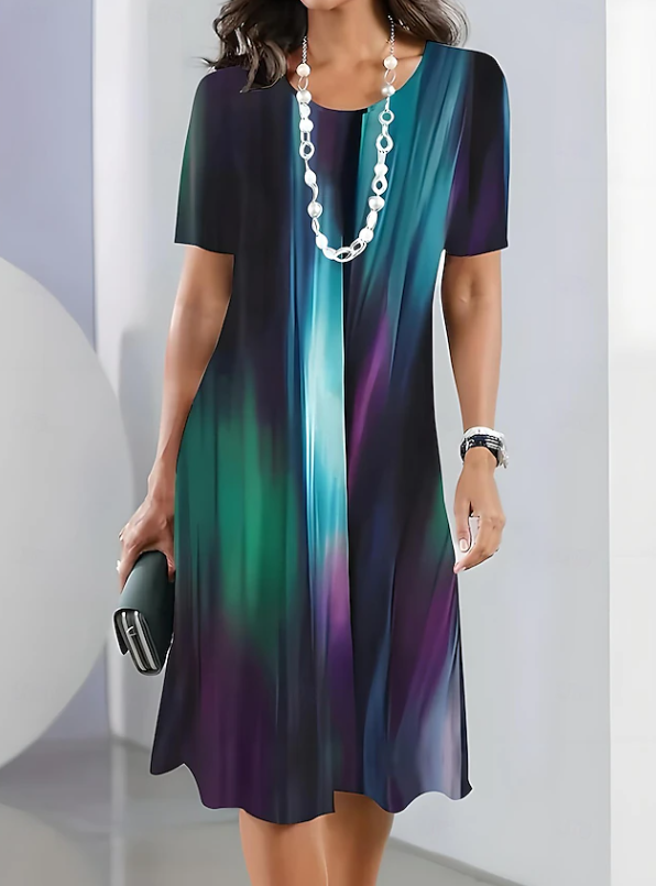 Elegant women's midi dress perfect for evening parties, featuring a sophisticated silhouette and flattering fit.