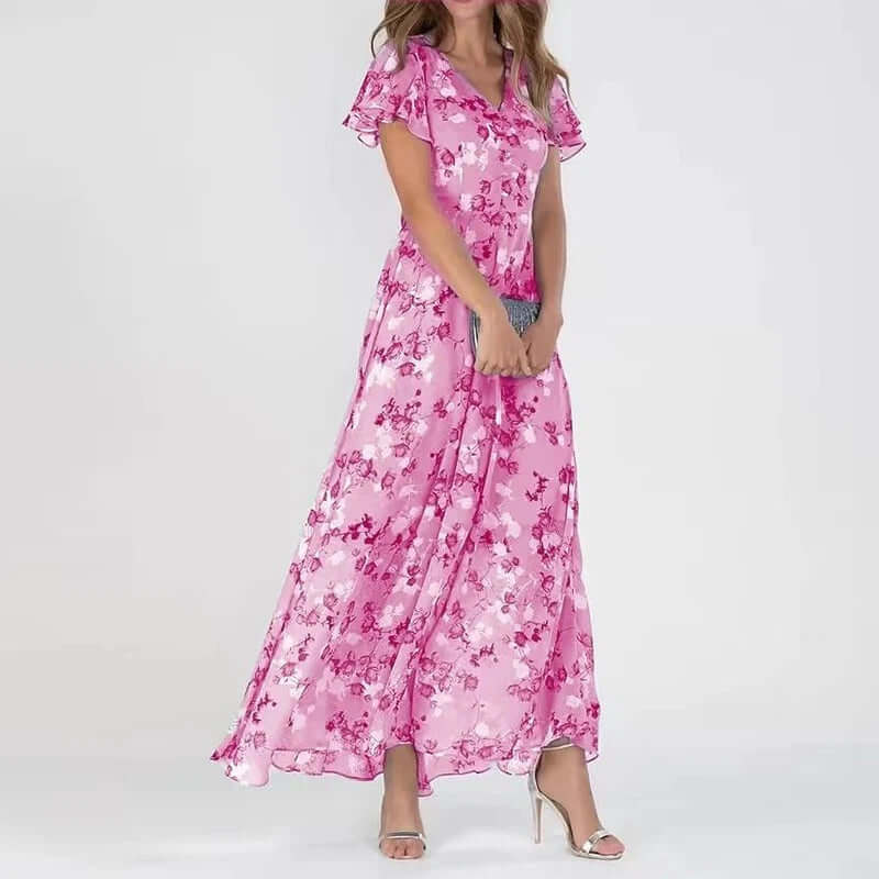 Professional women's midi dress, ideal for office wear, offering elegant style & a flattering, comfortable fit.
