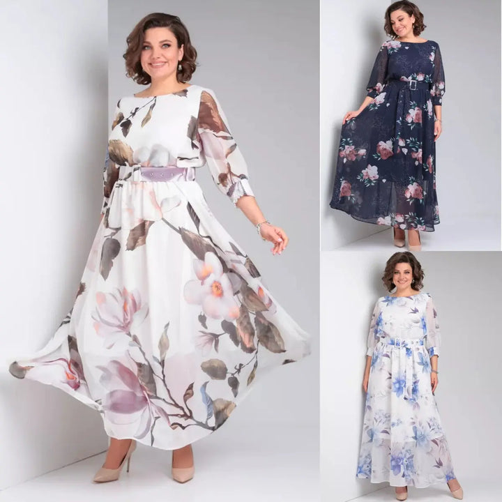 Versatile women's pink midi dress, ideal for evening events & occasion wear. Elegant & flattering fit.