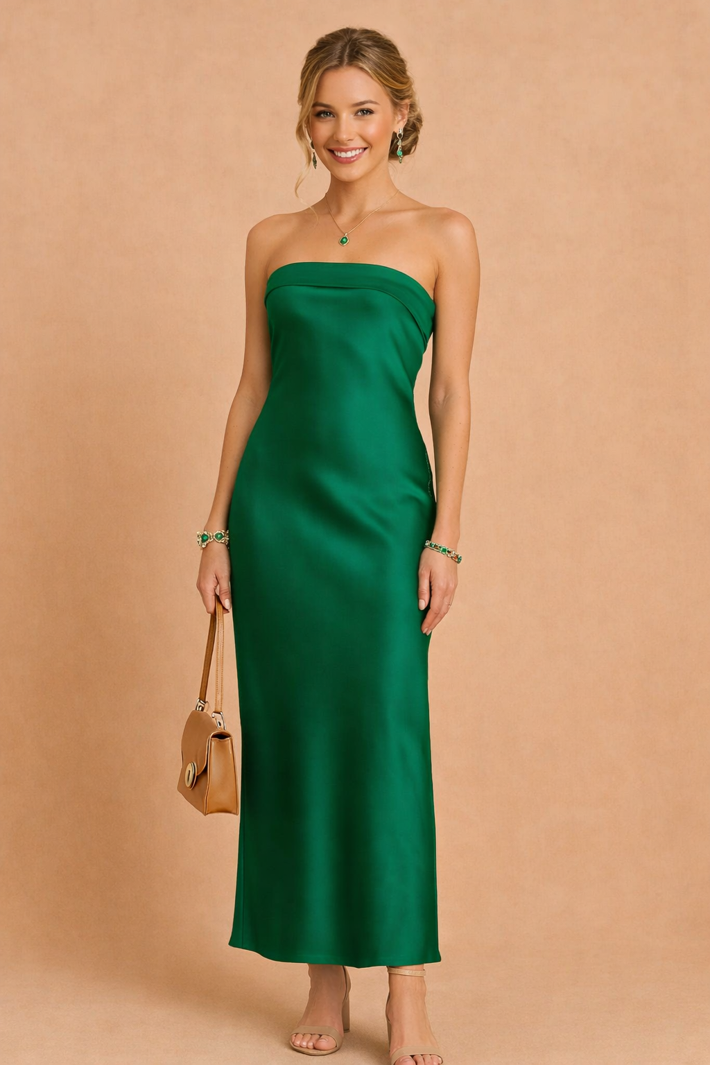 Off-the-shoulder women's maxi dress, an elegant long evening gown perfect for a formal wedding or special event.