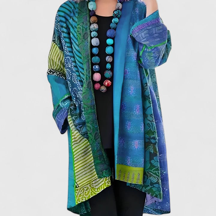 Elegant women's open front cardigan, perfect for stylish layering & comfort. Versatile long sleeve outerwear.