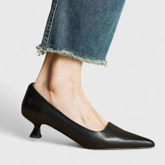 Stylish women's fashion heels offering superior orthopaedic support. Versatile for office or events.