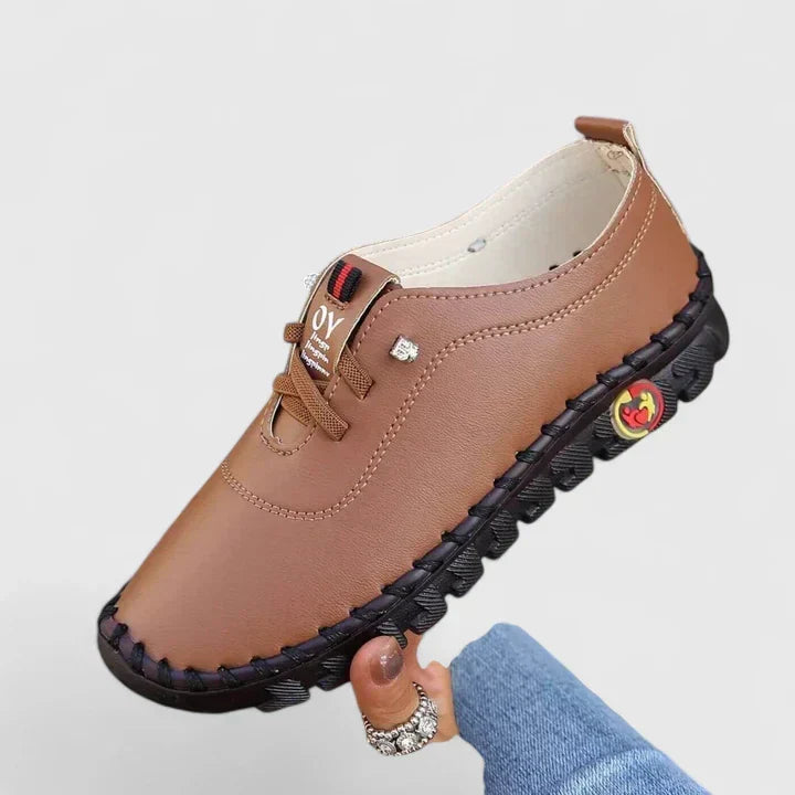Stylish women's dress shoes, orthopedic design with adjustable fit and arch support for ultimate comfort.