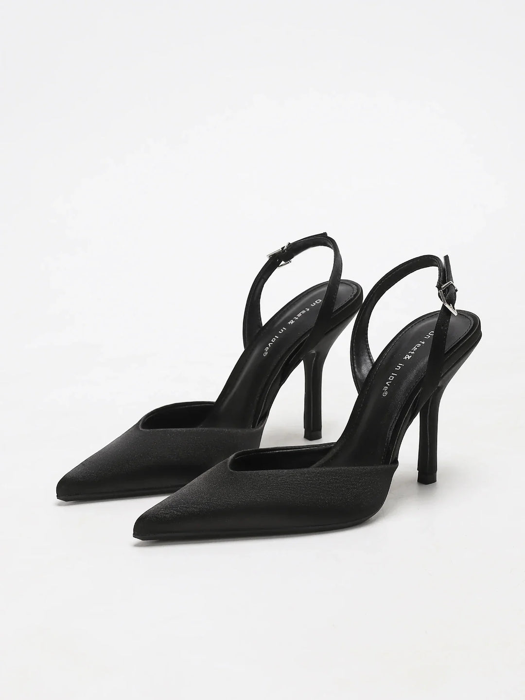 Chic women's pointed toe slingback dress shoes, ideal for parties, office, or any elegant event.