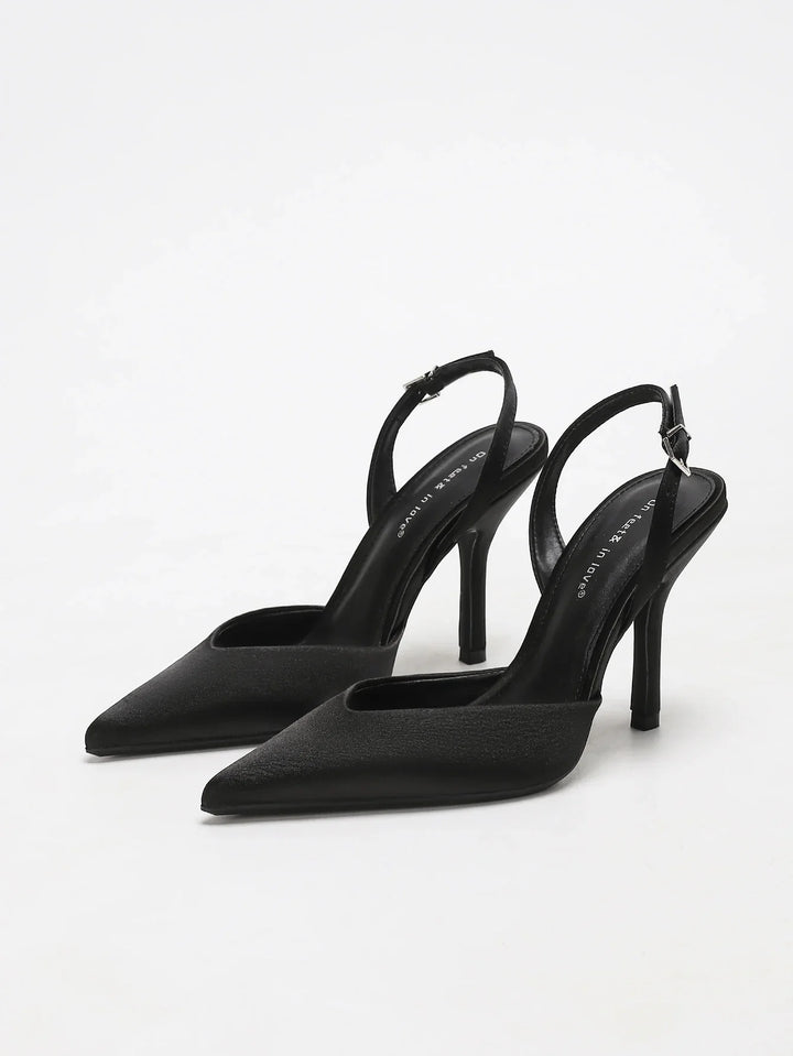 Chic women's pointed toe slingback dress shoes, ideal for parties, office, or any elegant event.