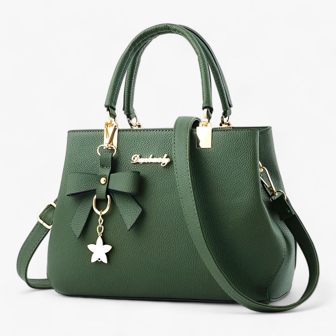 Fashionable women's elegant shoulder bag, a sophisticated handbag for daily errands or important events.