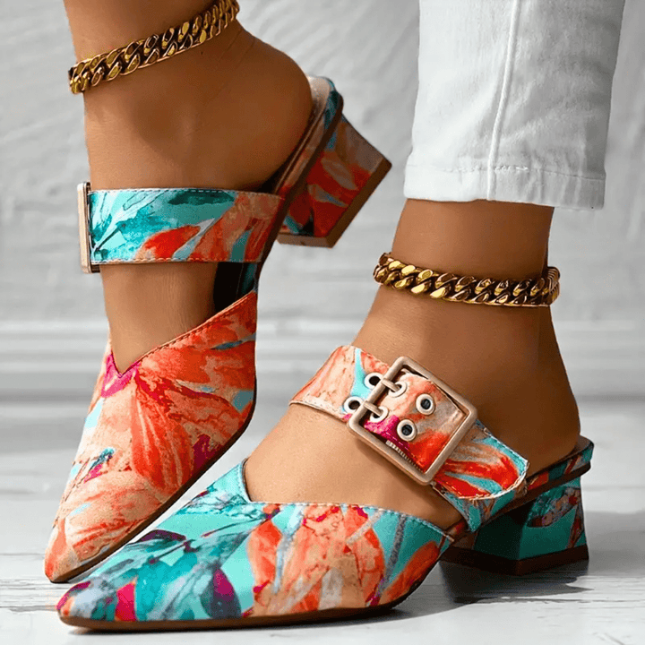 Elegant women's statement heels, perfect party footwear for special occasions.