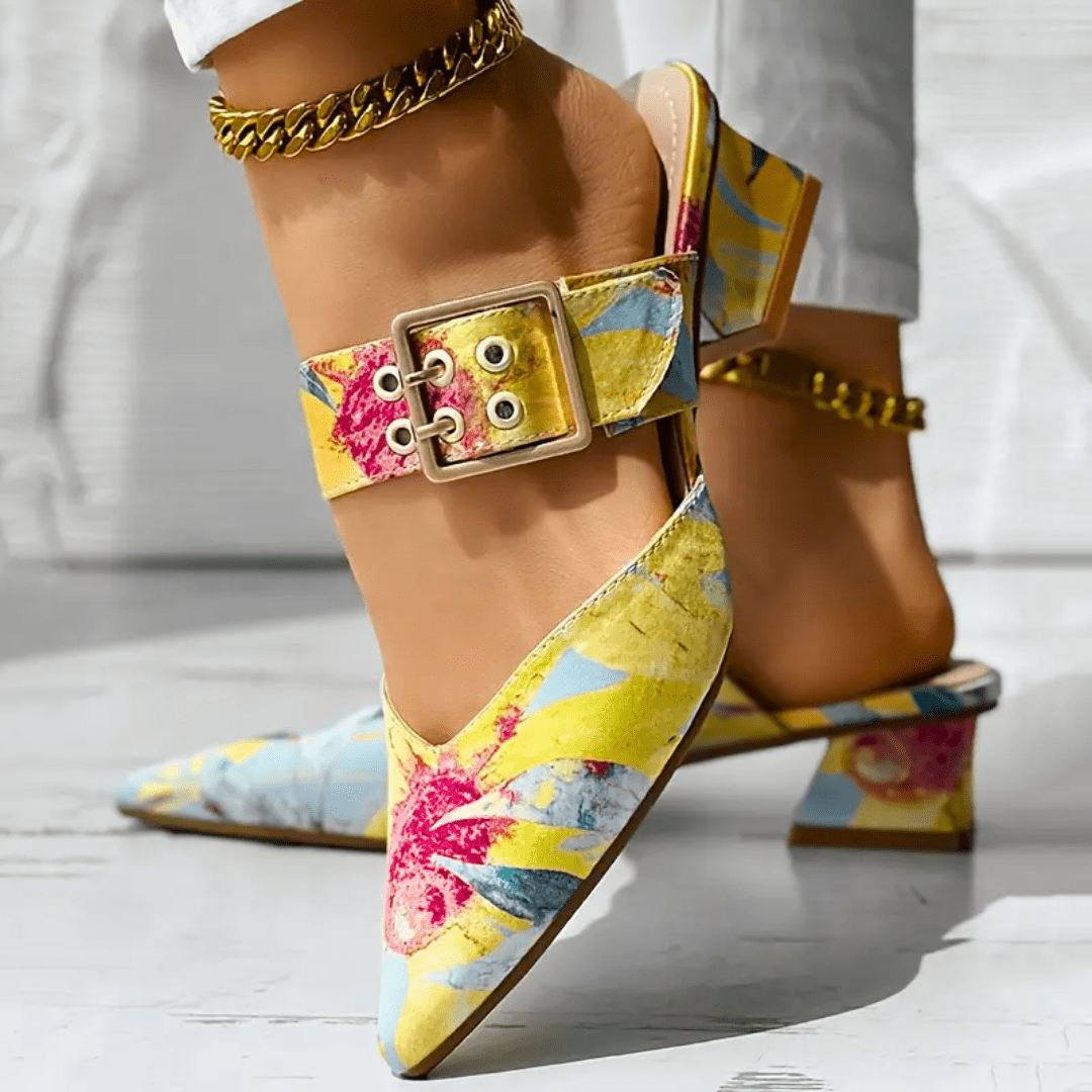 Glamorous party footwear: elegant women's statement heels with stylish design.