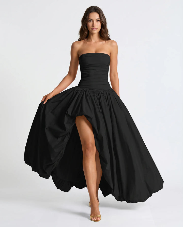Women's long elegant maxi dress, a perfect formal evening gown for a statement look.