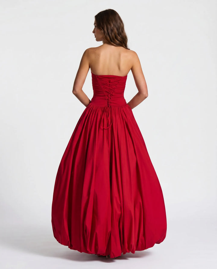 Classy women's formal maxi dress, an elegant long evening gown for special event sophistication.