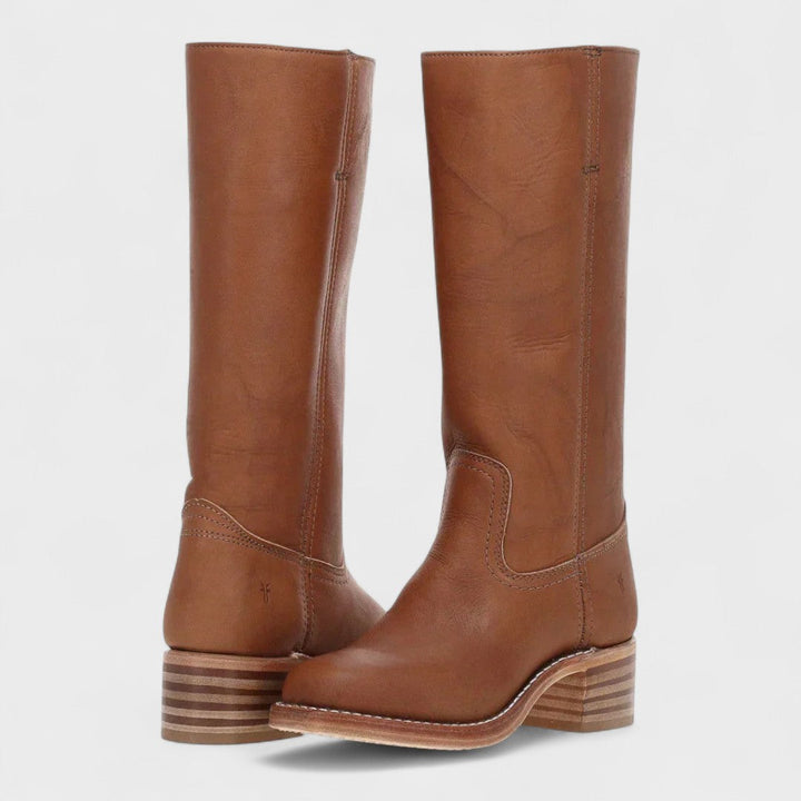 Versatile women's tall dress boots with comfortable block heel for elegant fall & winter style.