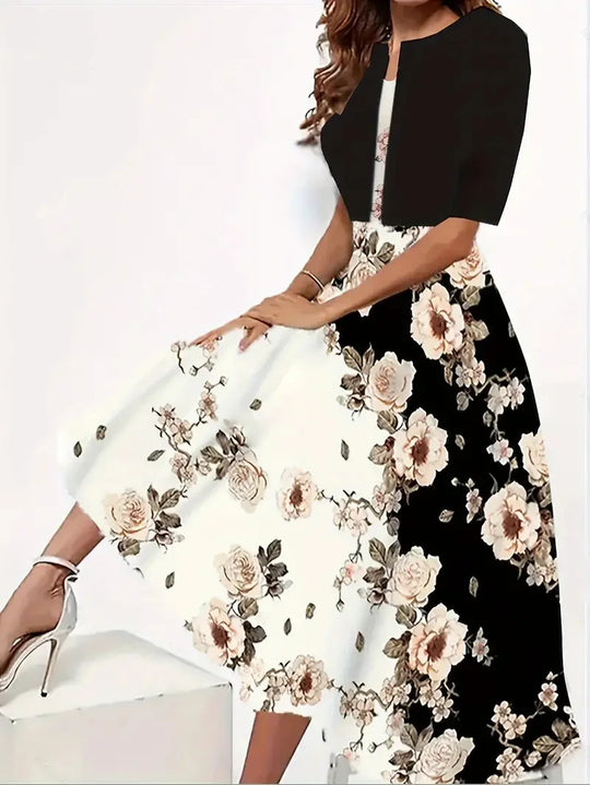 Chic women's long dress, an elegant & versatile maxi. This timeless piece elevates any outfit.
