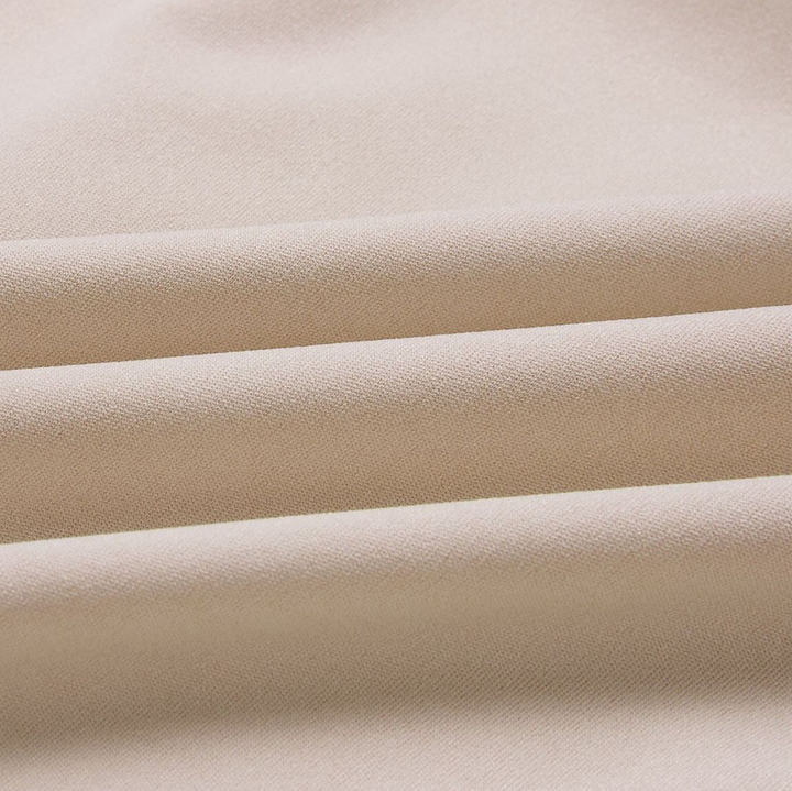 A stunning women's jumpsuit designed with wide legs and elegant flutter sleeves for evening wear.