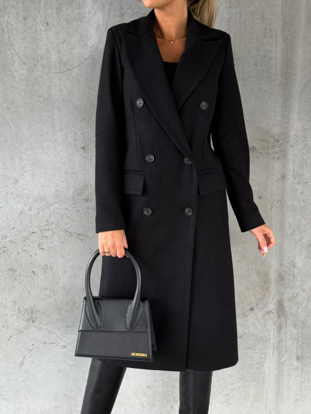 Warm women's winter jacket, designed for elegant style & ultimate comfort. Essential long-sleeve outerwear.