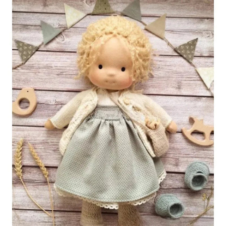 Elise cotton toy, showcasing its eco-friendly materials.
