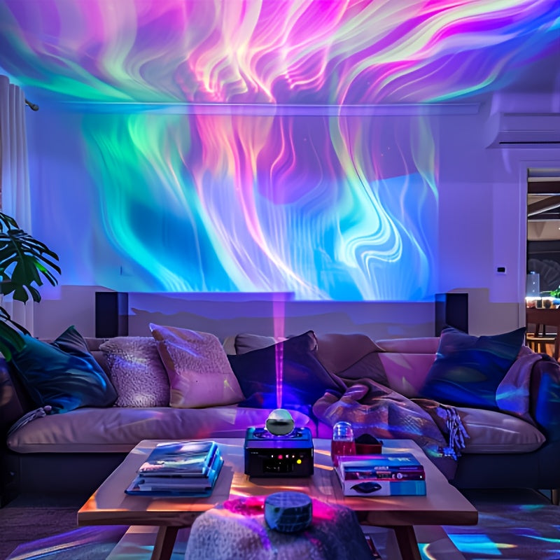 Enchanting Galaxy Projector, perfect for creating a relaxing atmosphere or a vibrant party light.