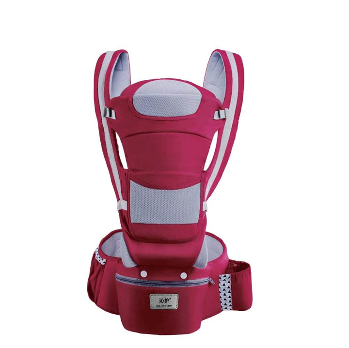 Ergonomic 3-in-1 baby carrier in front carry position for newborns
