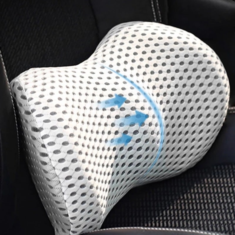 Premium orthopaedic lumbar support for back pain relief, posture correction & all-day comfort in any seat.
