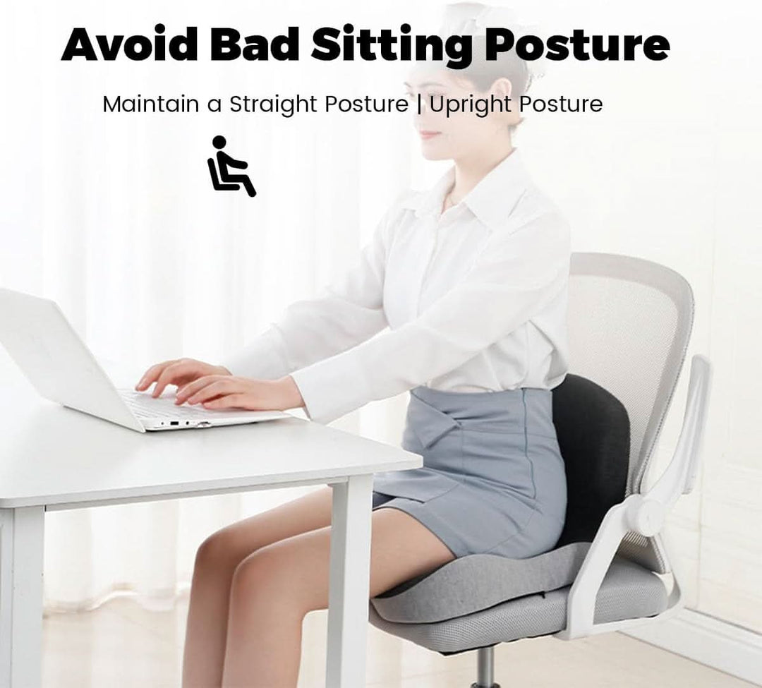 Plush memory foam car seat cushion designed for long drives