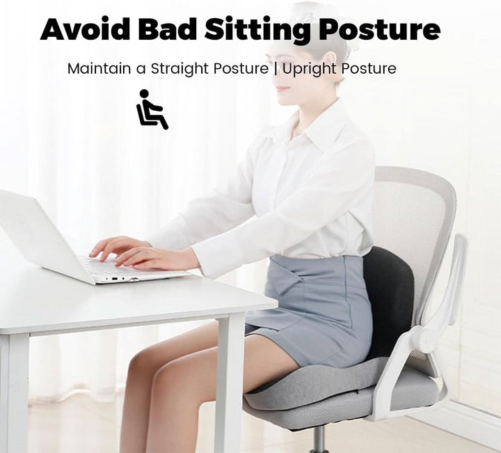 Plush memory foam car seat cushion designed for long drives