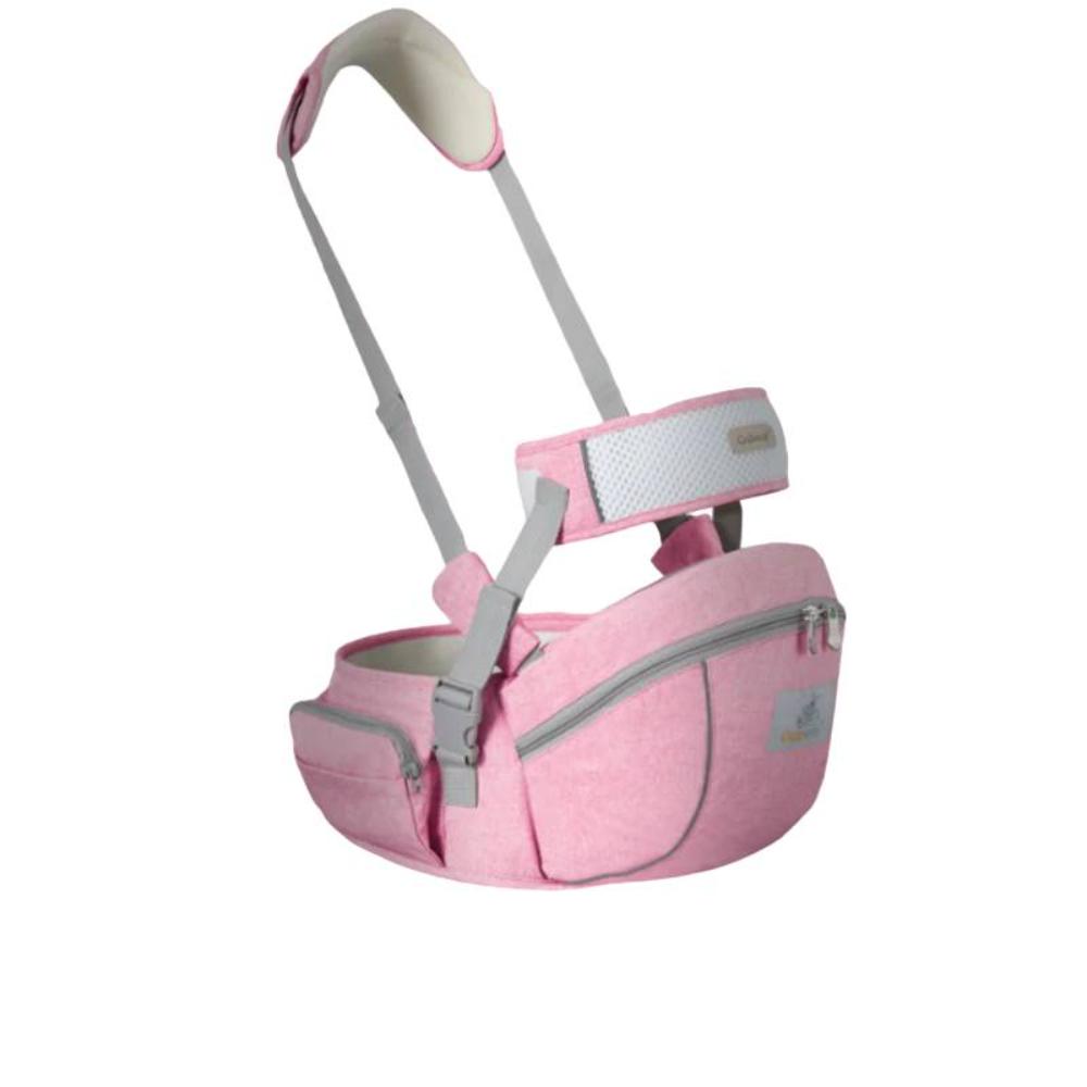 Hands-free parenting essential: portable hip seat baby carrier for comfortable outings.