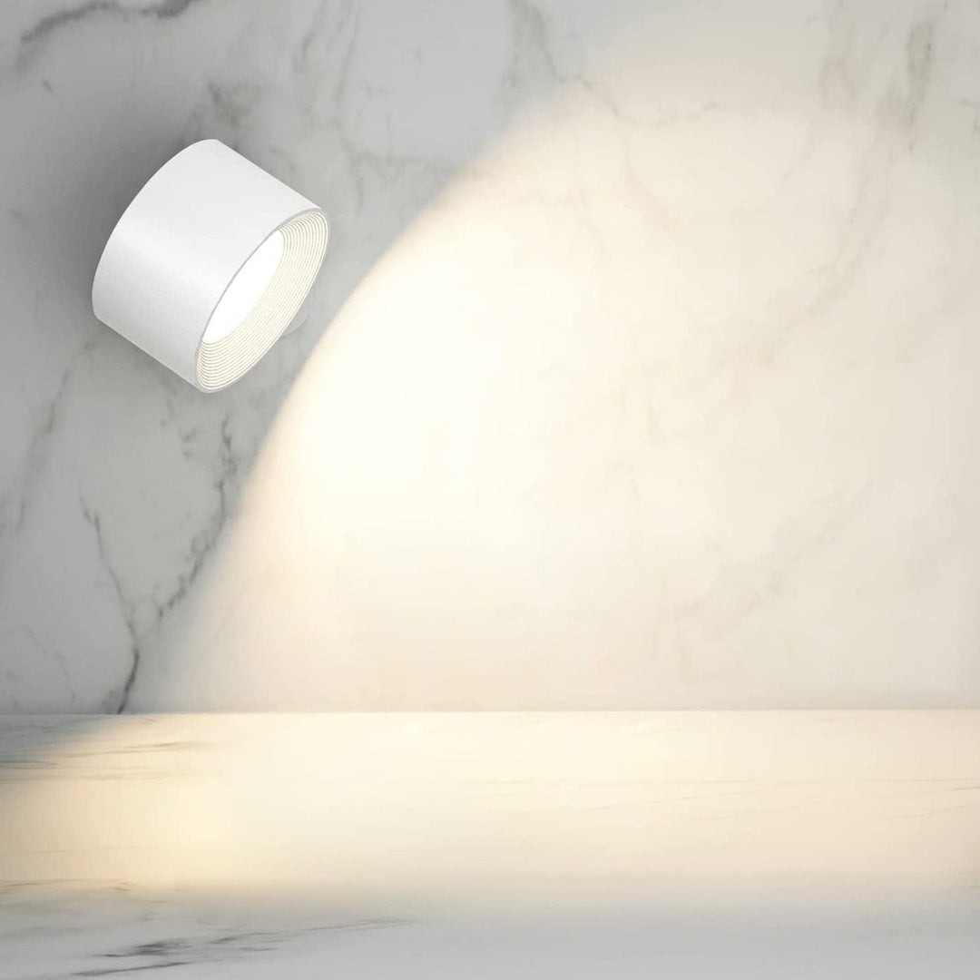 FlexiGlow rechargeable light, versatile ambient lighting for any room, wall mount.