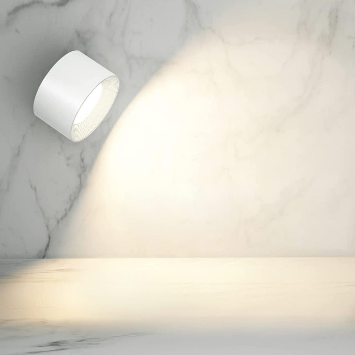 FlexiGlow rechargeable light, versatile ambient lighting for any room, wall mount.