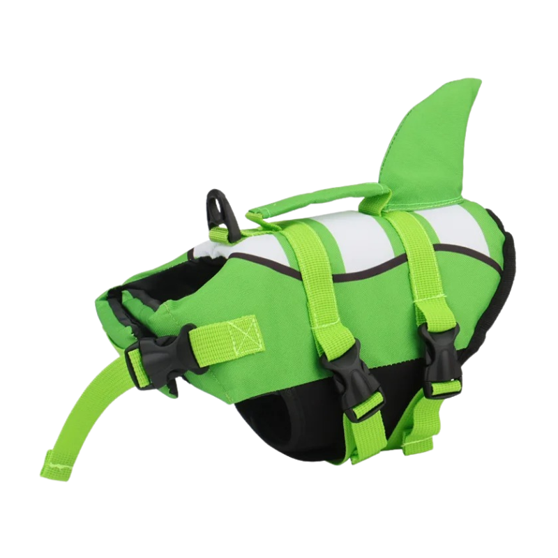 Ensure water safety for dogs with the secure and comfortable FloatBuddy dog vest.