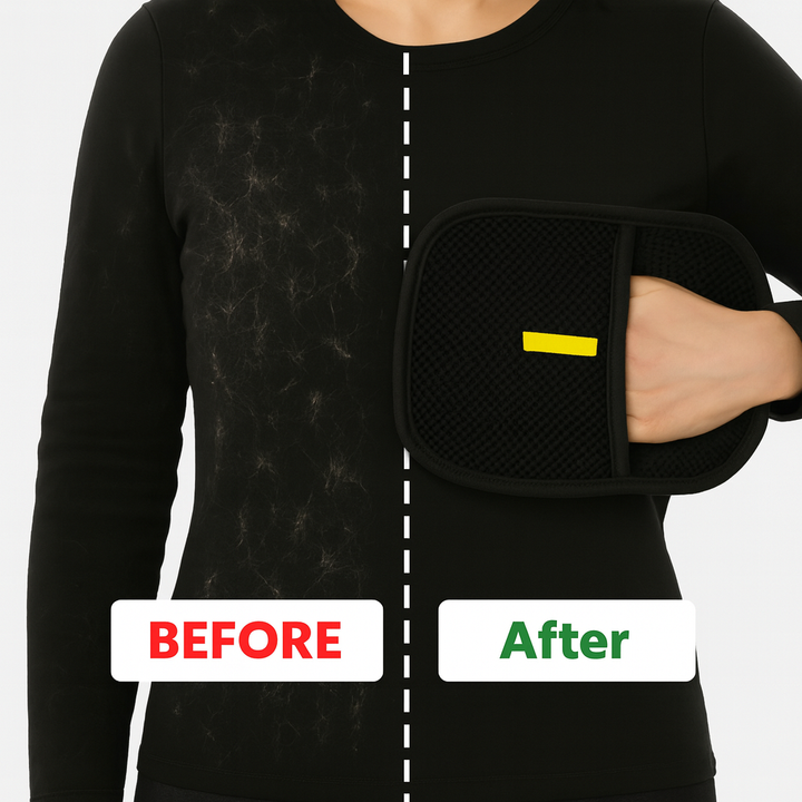Dog grooming made simple with the FurCatch pet hair remover glove.