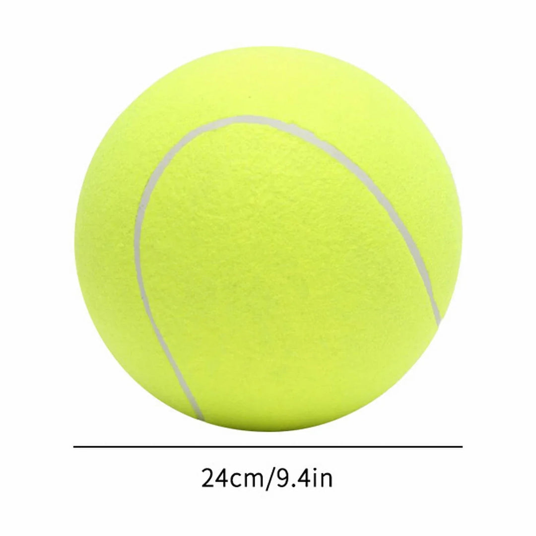 Durable giant tennis ball toy for interactive play with your dog
