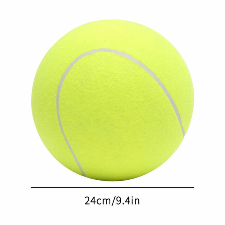Durable giant tennis ball toy for interactive play with your dog