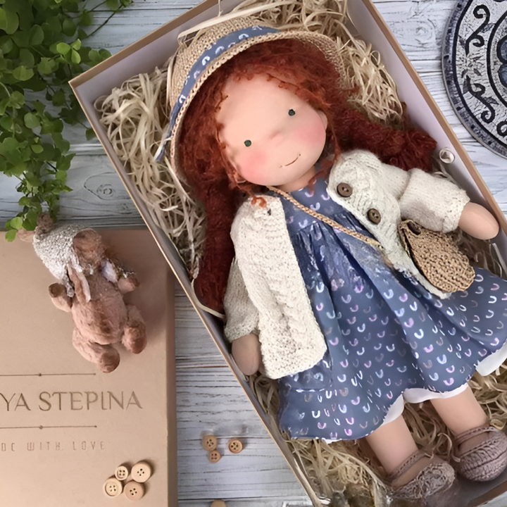A classic Waldorf cuddly doll, designed to inspire endless imaginative adventures for children.