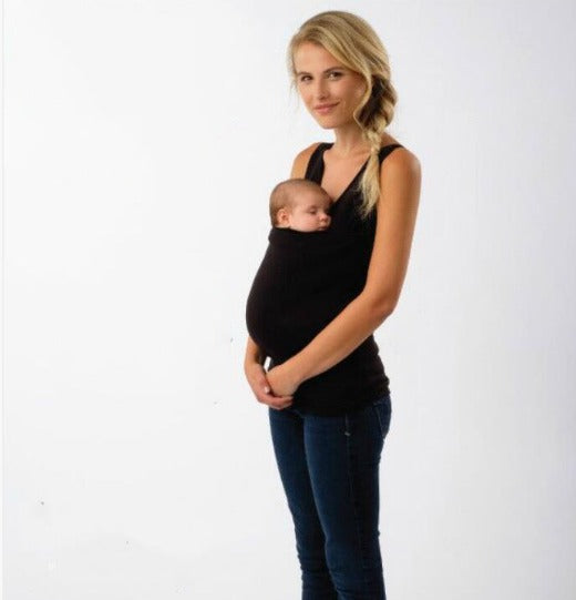 Experience hands-free parenting with this versatile baby sling t-shirt.