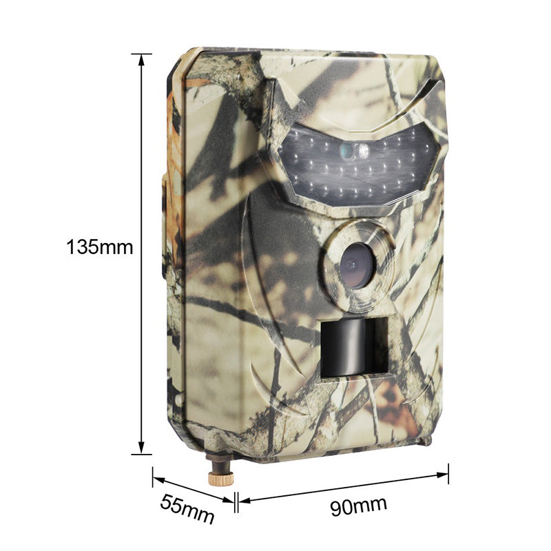 Compact game camera with HD video, motion activation, and infrared night vision for covert use.