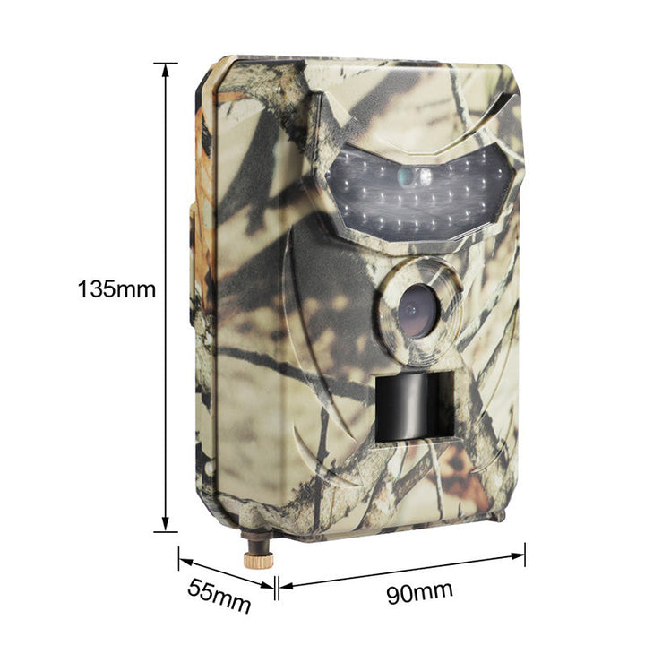 Compact game camera with HD video, motion activation, and infrared night vision for covert use.