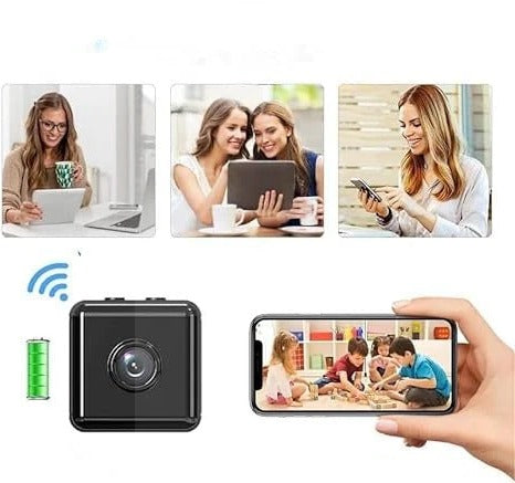 1080p HD wireless camera, ideal for indoor or outdoor security.