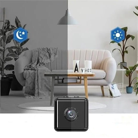 Easy to install wireless 1080p security camera with motion alerts.
