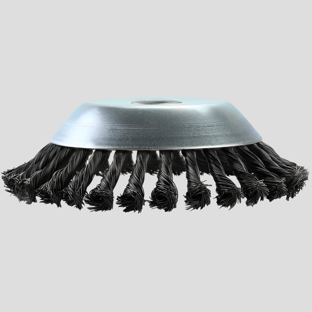 Premium carbon steel weed brush, an essential garden tool for tough landscaping & efficient weed control.