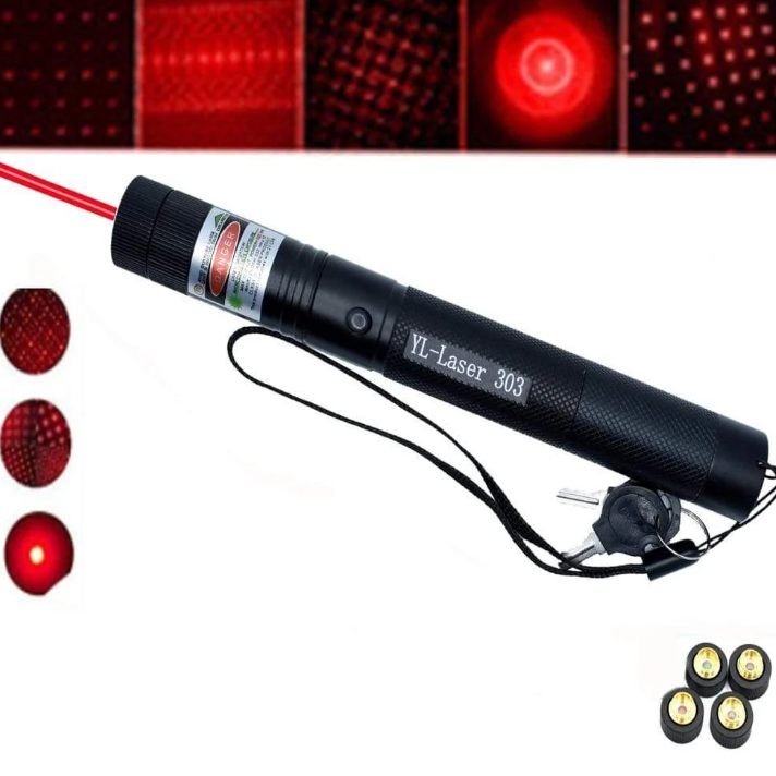 Compact, powerful laser pointer for versatile use in presentations, hiking & astronomy.