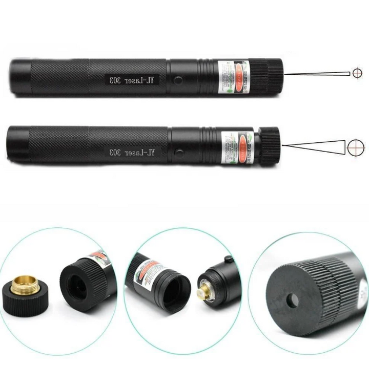 Compact & versatile laser pointer gadget for educational presentations & outdoor activities.