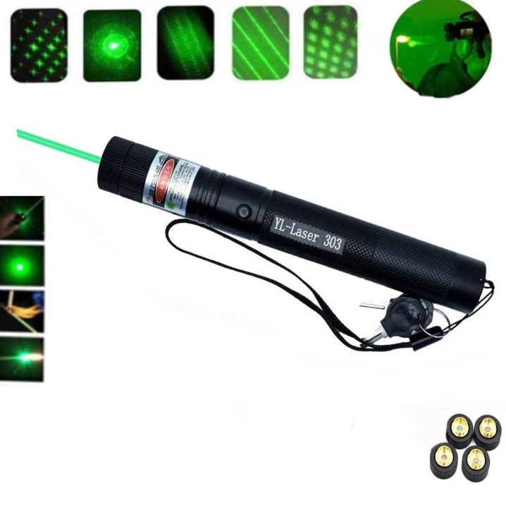 Advanced laser pointing device for presentations, outdoor adventures & stargazing.